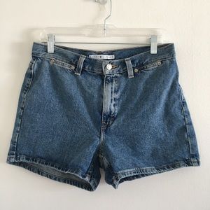 Vintage Tommy Hilfiger High Waist Denim Jean Short 10